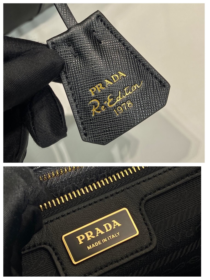 Pra*a top handle bags